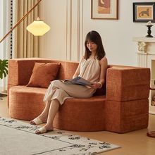 真空压缩跨境沙发纯海绵全拆洗双人家用客厅卧室可折叠模块沙发床