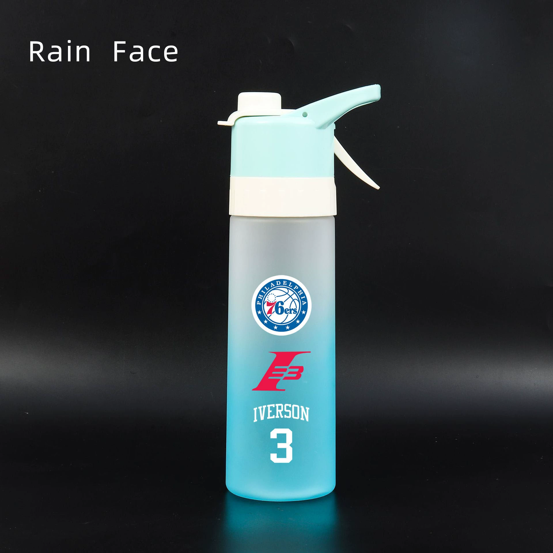 Sports bottle, big capacious basketball high quality spray for men and women