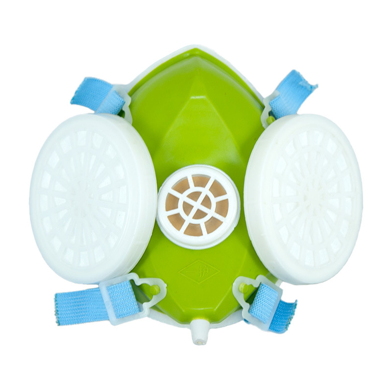 Una protección 301A polir polvo cubierta partículas a prueba de polvo boca y nariz mina de carbón cemento tierra cal industrial esponja máscara de decoración