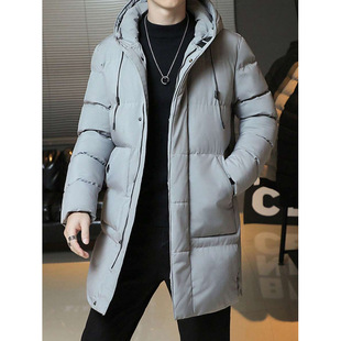 C 46779 Men's mid-length cotton coat ��ʿ���L�����¿羳