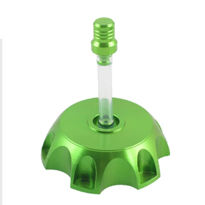 off-road motorcycle modification accessories size: Fuel tank - green