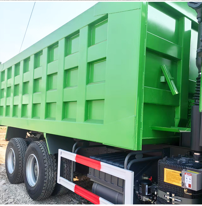Export Heavy-Duty Howo Dump Truck Rear Eight-Wheel Dump Engineering Vehicle Mining Dump Truck Used Road Truck in Stock