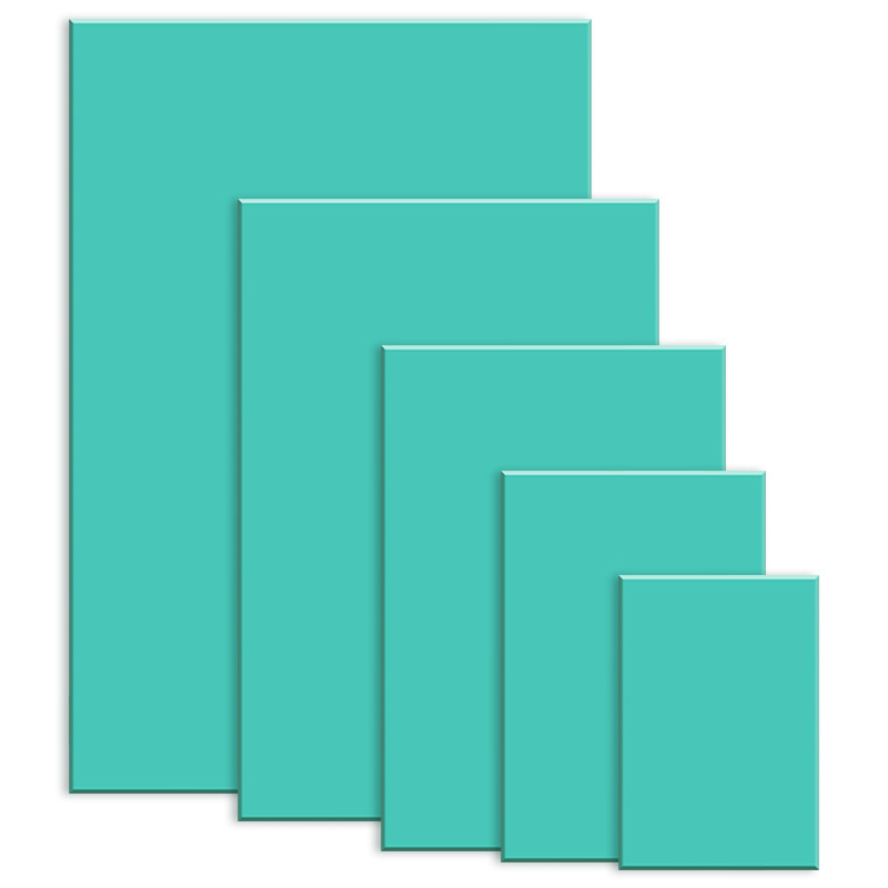 Impresión offset A2A4A5 arte verde grabado tablero de impresión de grabado tablero de grabado herramientas de impresión de PVC