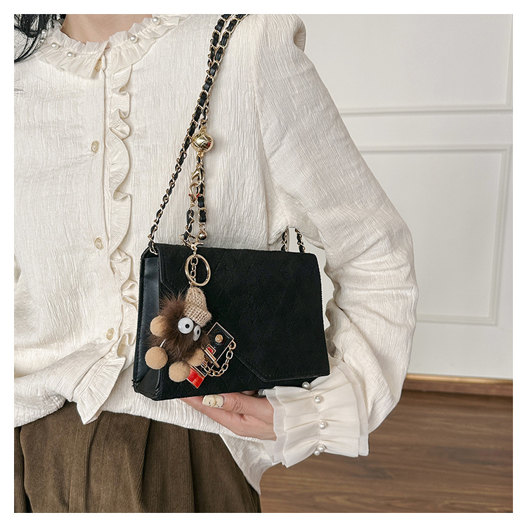 2024 Spring New Trendy Women's Texture Leisure Personality Small Square Single Shoulder Crossbody Bag_voghion.com