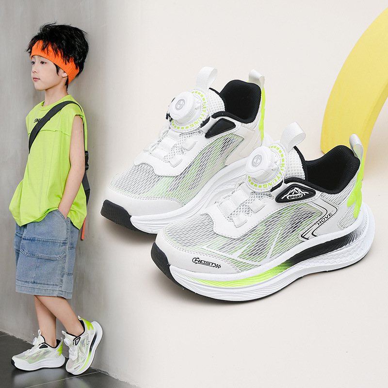 Wholesale Boys' Sports Shoes Spring and Summer Non-Slip Girls' Shoes Casual Students Soft Sole Lightweight Running Children's Basketball Shoes