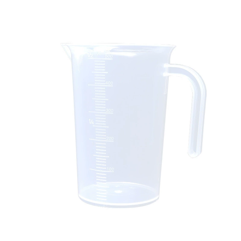 Measuring cup, plastic milk tea for commercial use