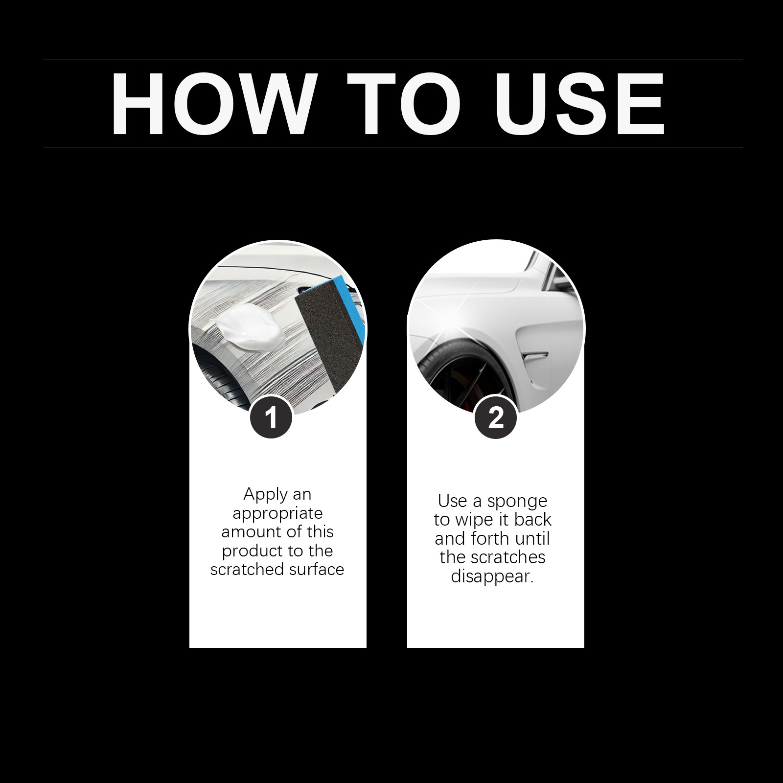 Rayhong Car Scratch Repair Wax Paint Cleaning, Decontamination, Scratch Polishing, Renovation, Brightening Care and Maintenance
