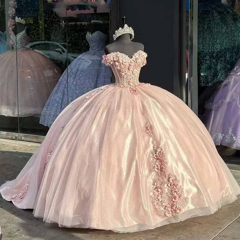 Vestido de noche de boda de un hombro, vestido de princesa rosa claro, fiesta de cumpleaños de estilo occidental, falda de tutú, falda larga de gasa de red, temperamento, cola pequeña