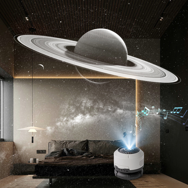 跨境星空灯投影仪创意礼物卧室床头浪漫银河氛围灯满天星星小夜灯|undefined