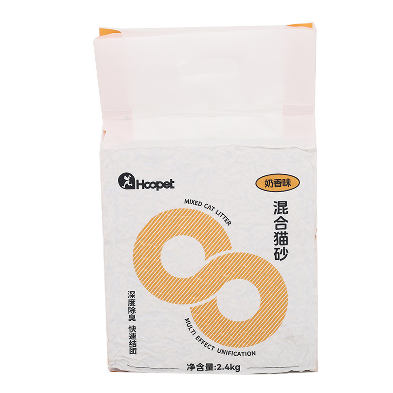 Hoopet tofu bentonita mezcla arena de gato desodorizante polvo lavable inodoro arena de gato 20 kg de artículos para gatos