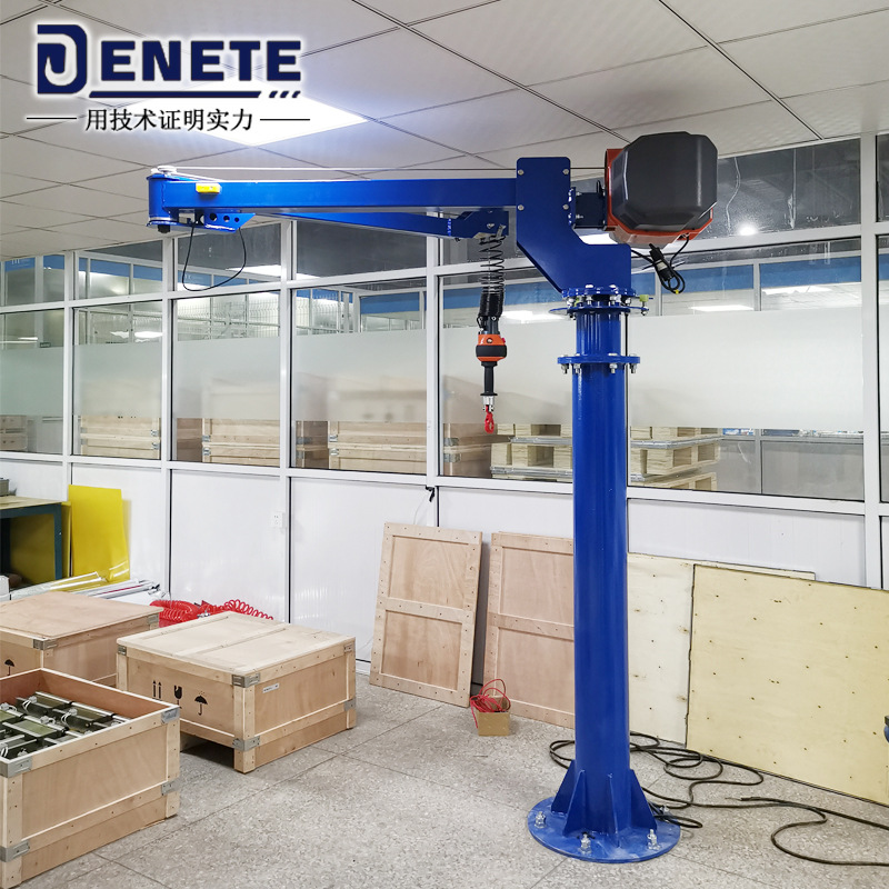 江苏厂家免费设计 立柱式300kg折叠吊500kg单臂折臂吊