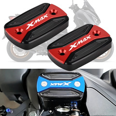 18-24年式ヤマハXMAX300改造用ブレーキポンプカバー、アルミ合金製オイルカップ、オイルボトルカバー、スクーター用