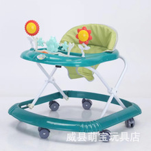 学步车2023新款防o型腿婴儿三合一宝宝脚步车可折叠防侧翻学走路