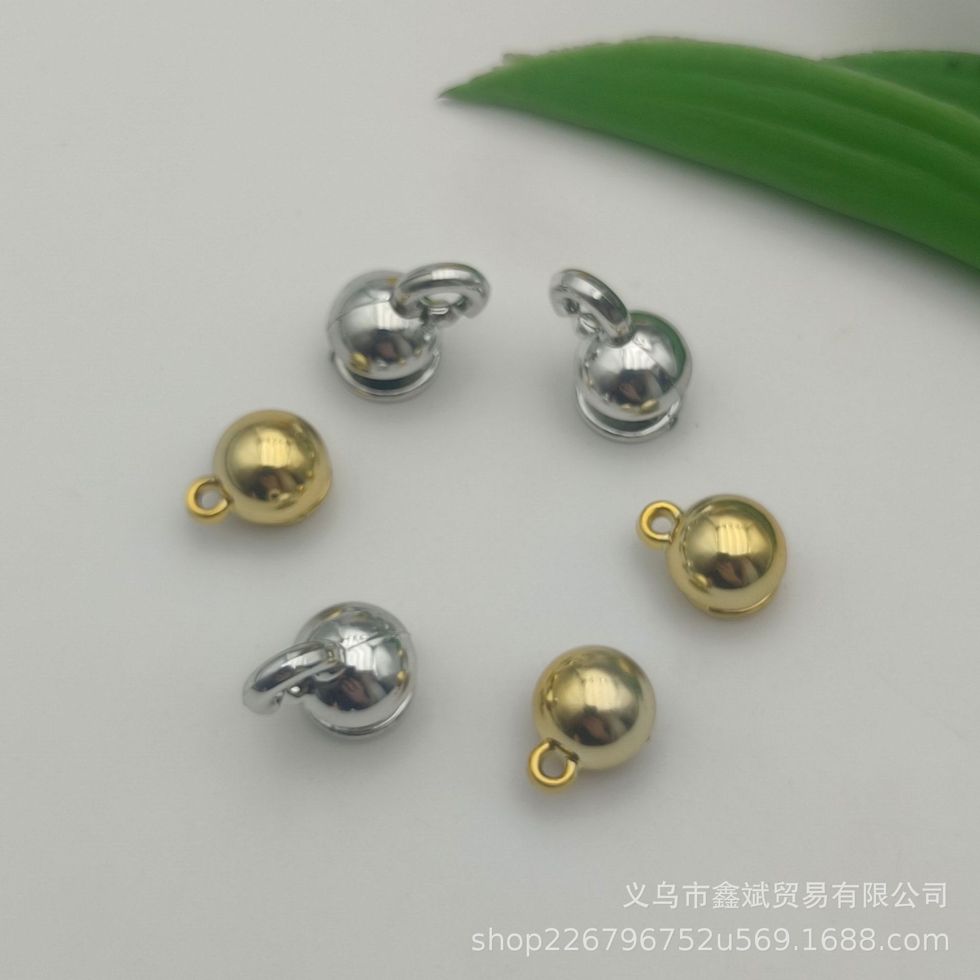 新款洞洞鞋鞋链配件链条卡扣透明问号挂钩凉鞋服饰固定装饰扣鞋配