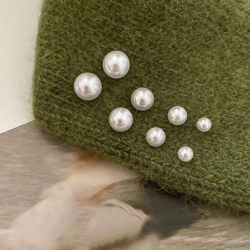 Ins-style Xiaohongshu similar niche Korean version 925 silver needle pearl earrings for women, temperament, high-end, simple earrings, wholesale