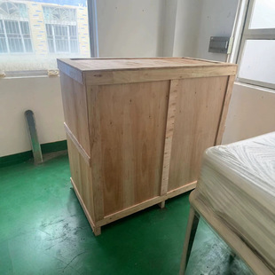Export wooden box logistics wooden frame fumigation-free plywood wooden box turnover box large machinery and equipment large box