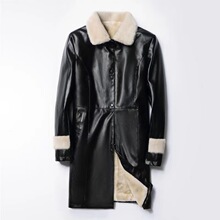 2021冬季新款长款加绒加厚妈妈装女士皮衣跑江湖地摊直播代发批发