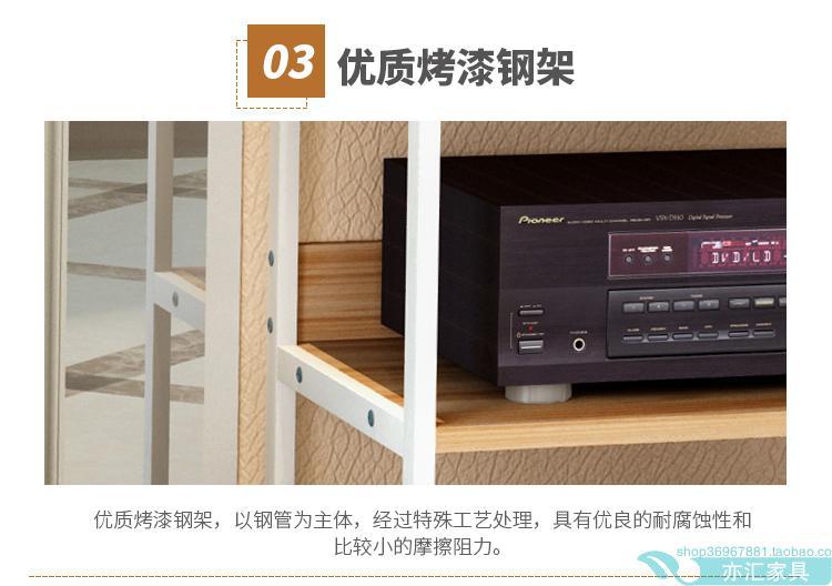 Power Amplifier Rack Audio Speaker Cabinet CD Gallbladder Hifi Equipment Multi-layer Movable Storage Bracket Foot Stand Cabinet