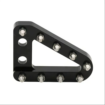 Motorcycle pedals, KTM/Husqvarna GAS Hengjian Kews - flat-black