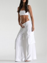 E 14145 Drawstring Waist Cargo Pants ���й�װ�� ŷ���羳