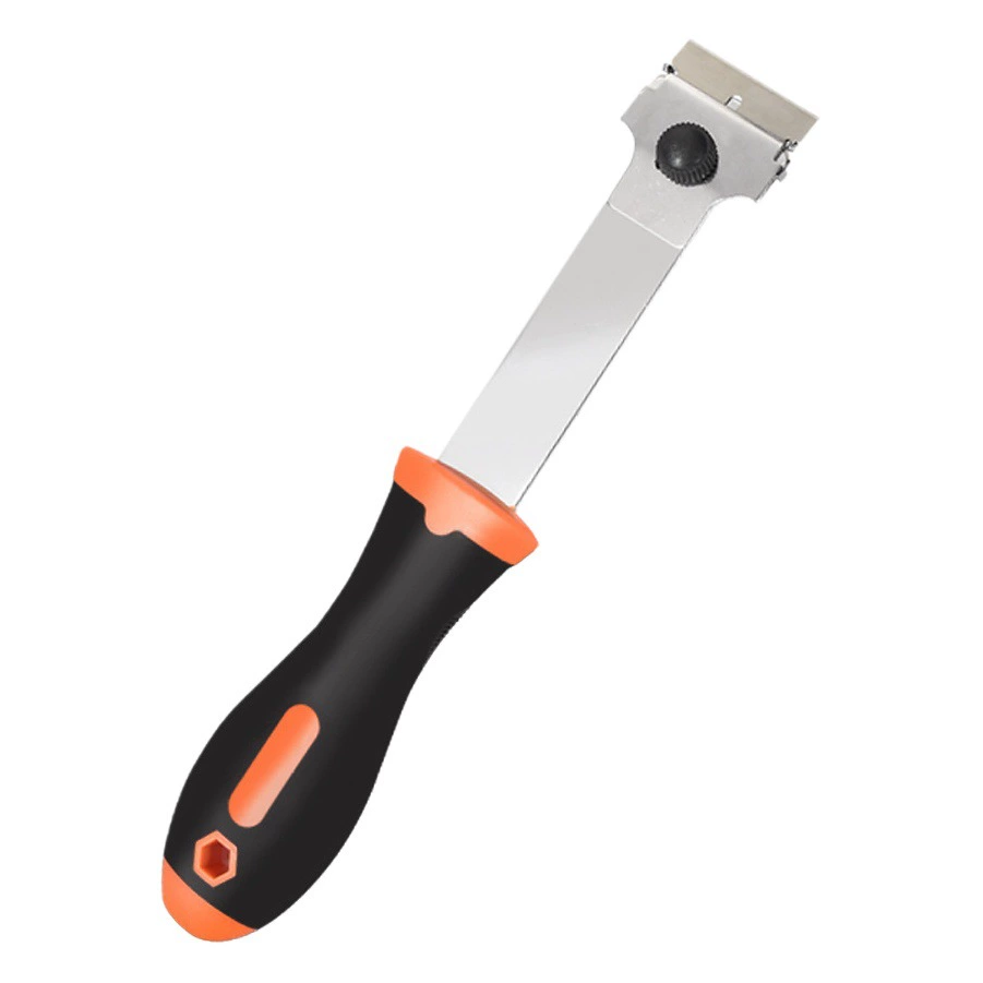 Amazon трансграничные горячие продажи лезвие лопаты Многофункциональный чистящий скребок из нержавеющей стали с двойной головкой для удаления клея маленькое лезвие лопаты пластик