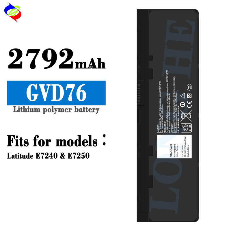 Suitable for Dell Gvd76 New Notebook Battery Latitude E7240/E7250 Factory Wholesale Export