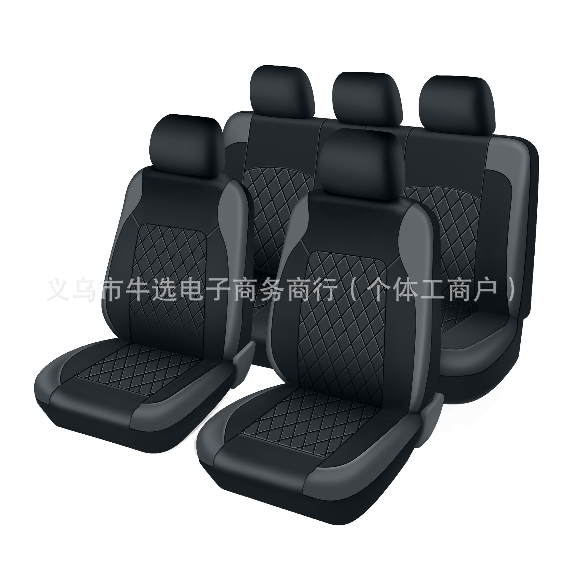 General Motors Seat Covers, Full Set of 9-Piece and 4-Piece Sets for Five-Seater and Two-Seater Cars, Popular in Cross-Border Trade, Temu, Amazon