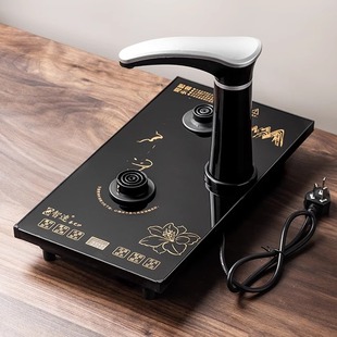 Fully Automatic Kettle Tea Stove Electric Tea Stove Single Stove Main Unit 20*37cm with Dual-Use Tea Tray Compatible with Kettle Base