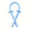 Light blue [curling iron 1 + hair tie 2]