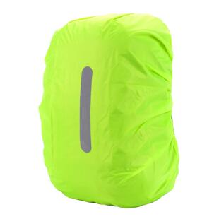 Cross-Border Supply Popular Backpack Rain Cover Outdoor Night Travel Safety Reflective Rain Cover Reflective Label School Bag Waterproof Cover