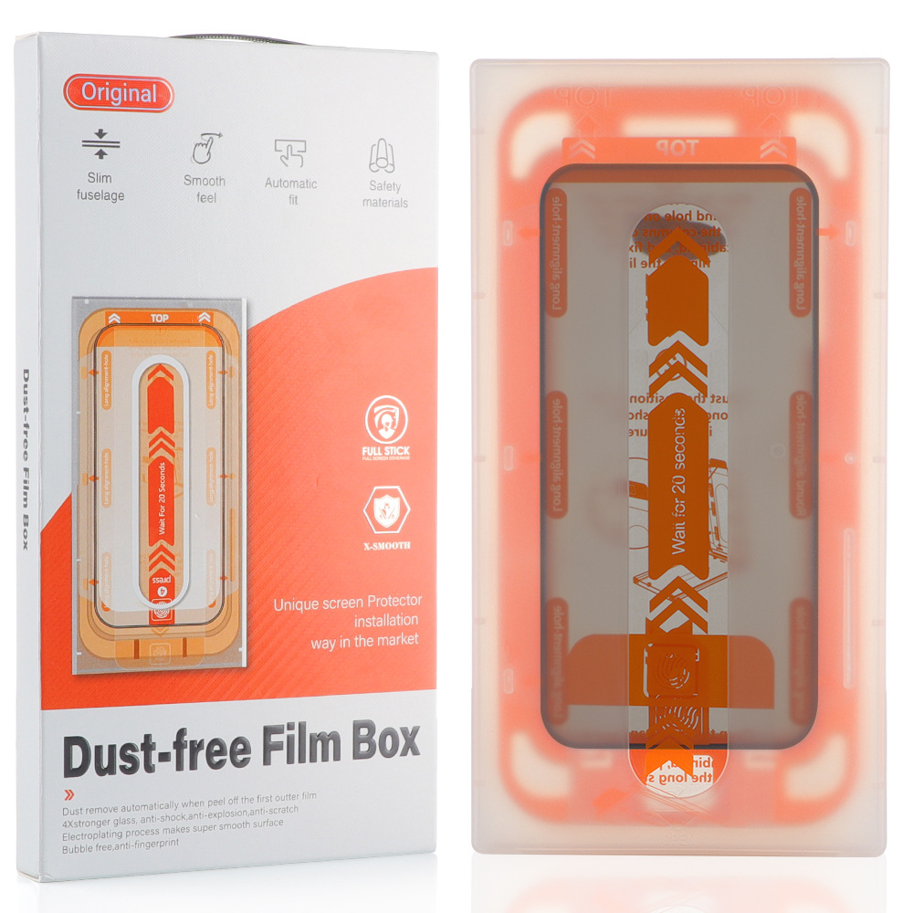 Los fabricantes de películas templadas de almacén libre de polvo de Huating son adecuados para Apple 16/15promax