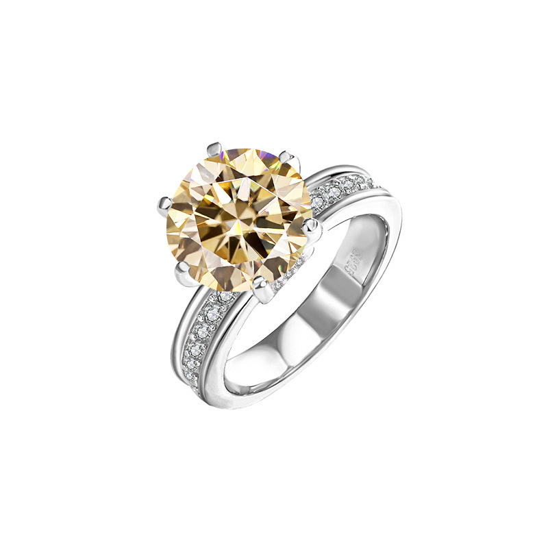 Anillo de diamante de 5 quilates de diamante al por mayor