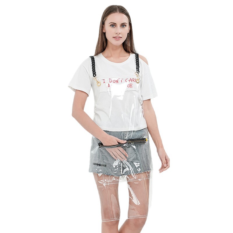 Amazon transparente TPU delantal impermeable y a prueba de aceite cocina floristería tienda de lavado de coches ropa de trabajo desechables Barbero delantal