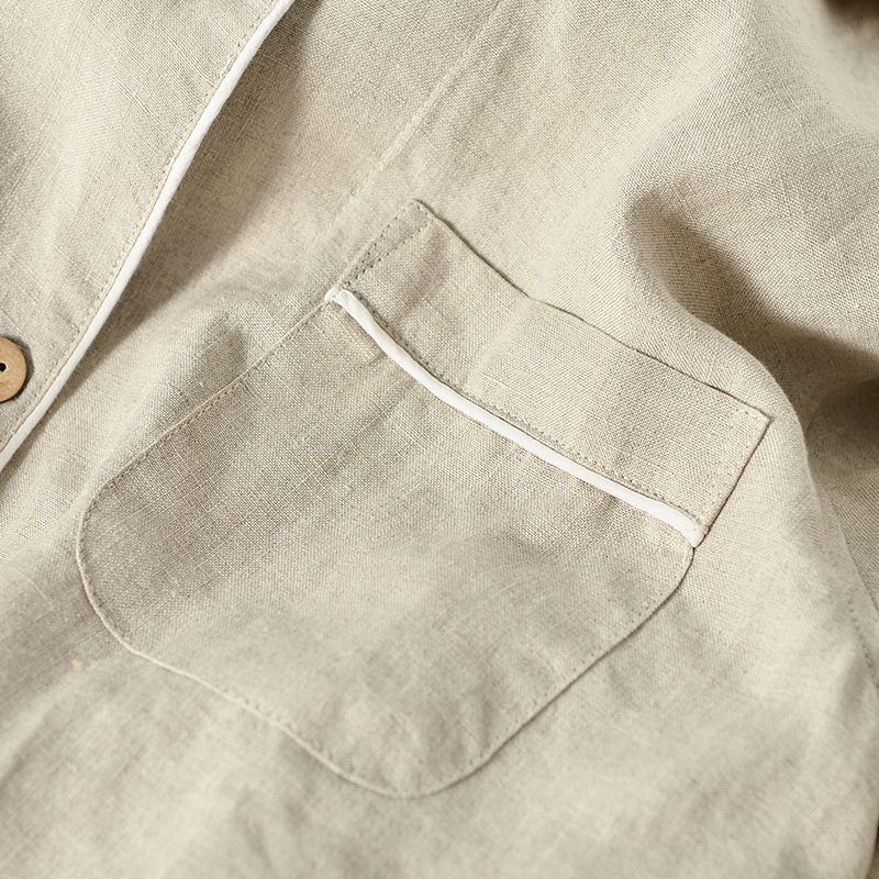 Long-sleeve, pijama, thin set, (Physicals), for beloved
