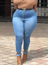 H 69834 Stretchy Slim Fit Jeans ����ţ�п� ŷ������羳����