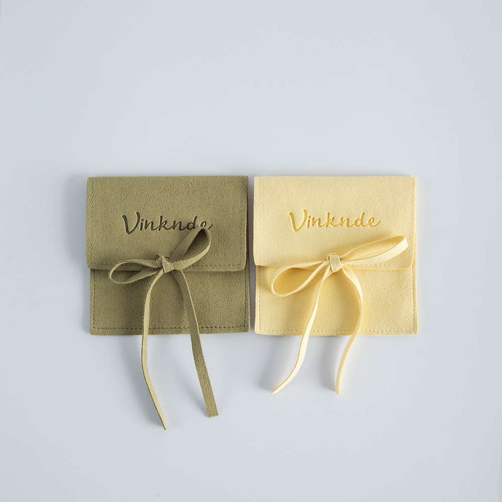 1 Piece Cloth Simple Style Daily Solid Color Jewelry Packaging Bags display picture 2