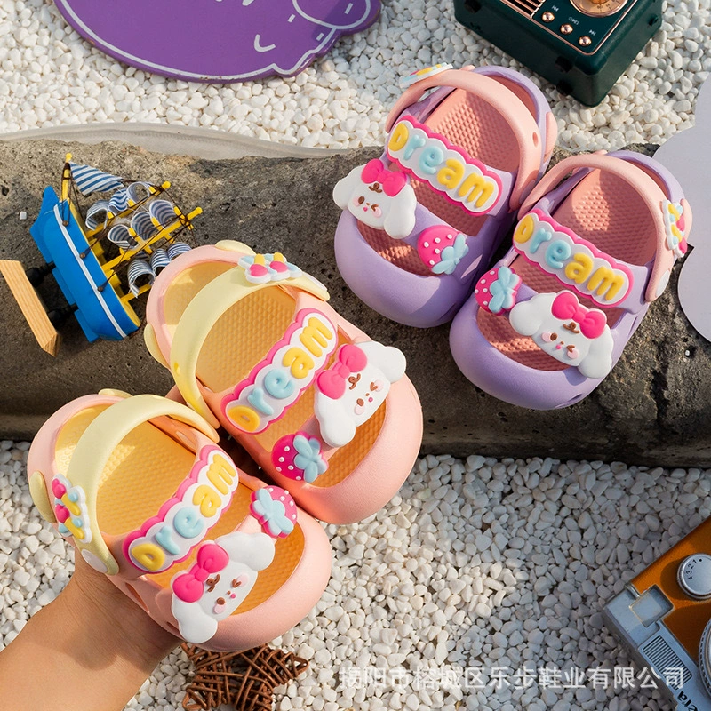 Новые мультипликационные детские пещерные туфли для мальчиков и девочек на толстой подошве