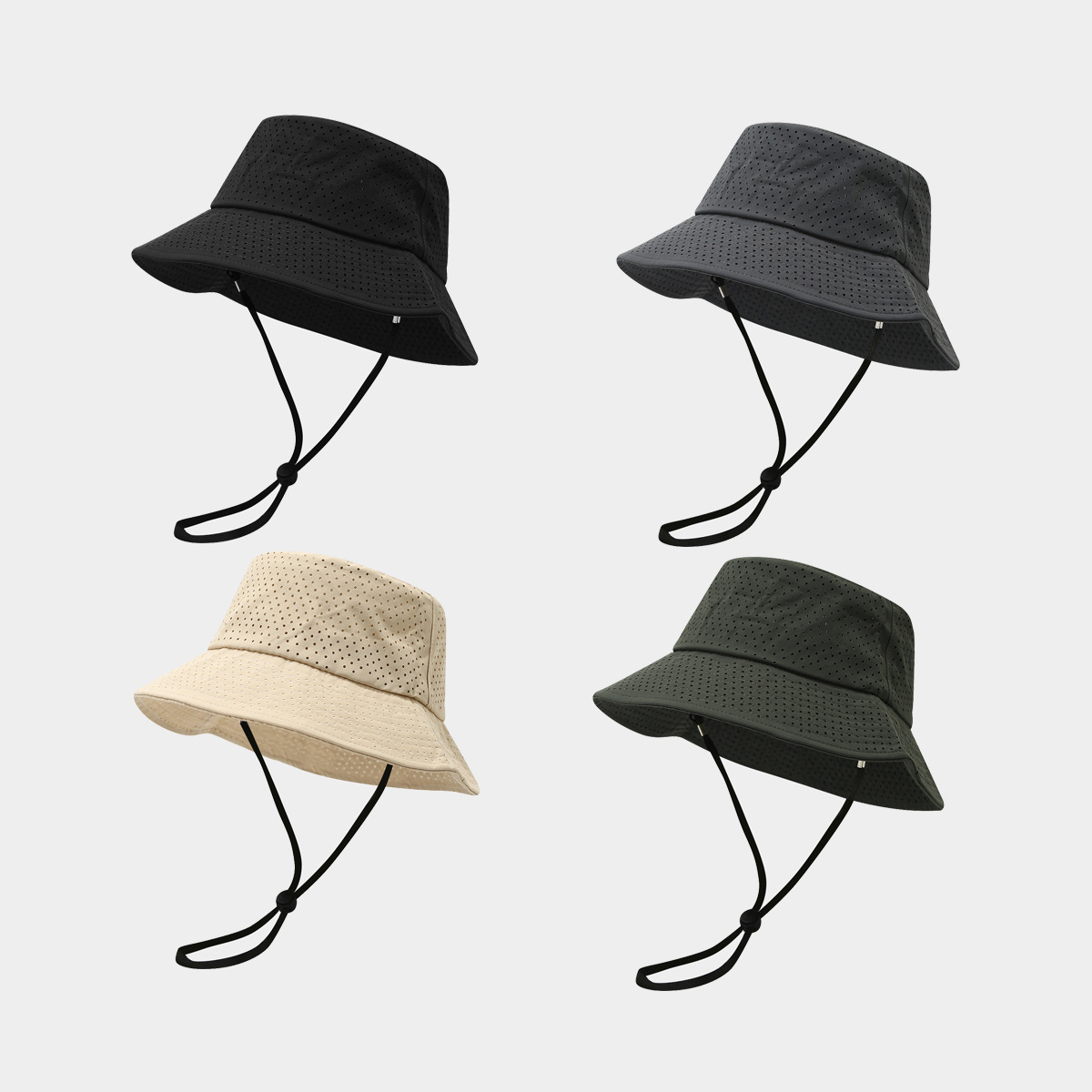 Sombrero de pescador de secado rápido al aire libre, sombrero de sol anti-UV para hombres y mujeres, sombrero de pescador de primavera y verano