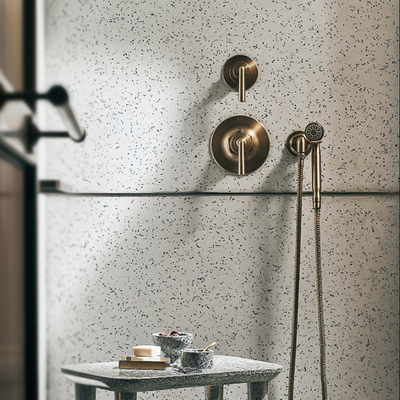 彩色水磨石衛生間牆磚防滑600地磚地磚服裝店網紅瓷磚餐飲店陽台