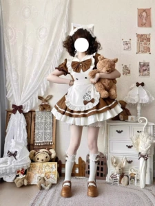 Милое японское платье, косплей, Lolita OP, стиль Лолита