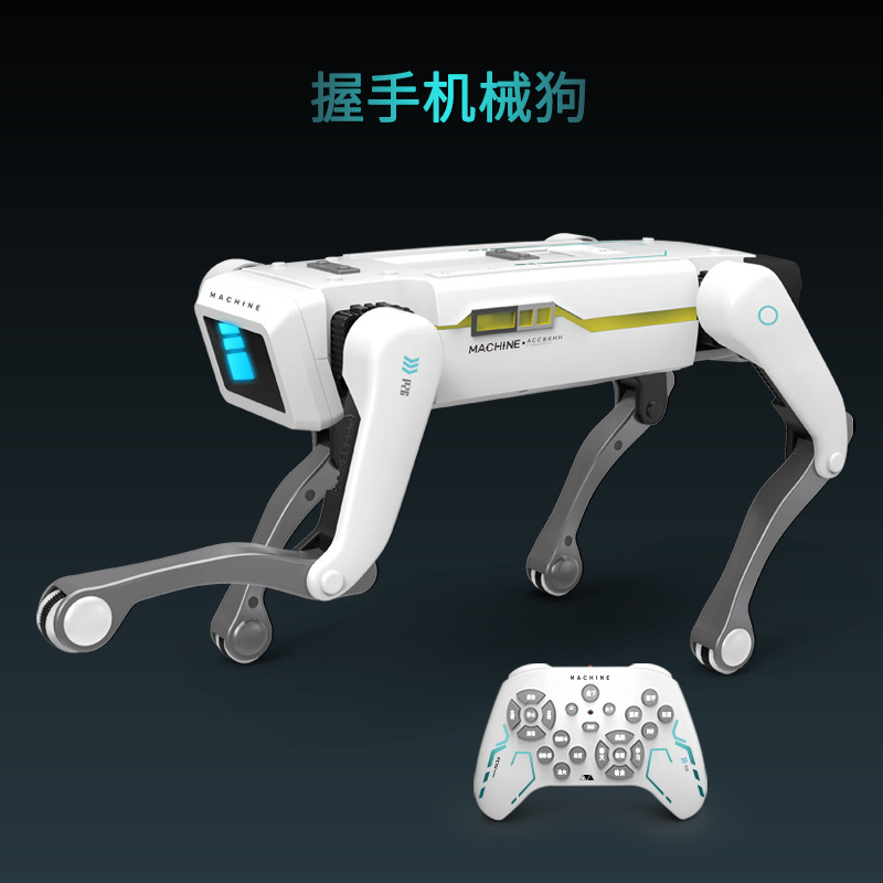 【厂家直供】跨境儿童ai仿真机器狗智能语音仿生遥控机械狗机器人|undefined