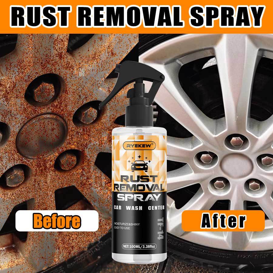 Temu Hot-Selling Product: Lacquer Iron Powder Wheel Rust Removal Cleaning Spray, Wheel Maintenance Car Wheel Cleaning Agent