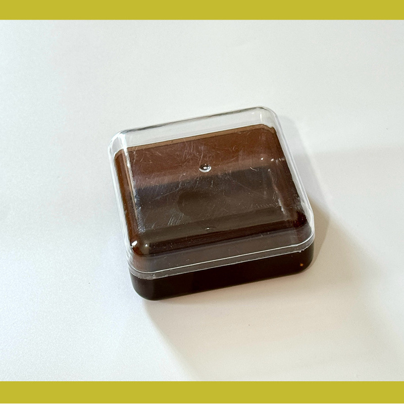 Caja de plástico cuadrada cuad