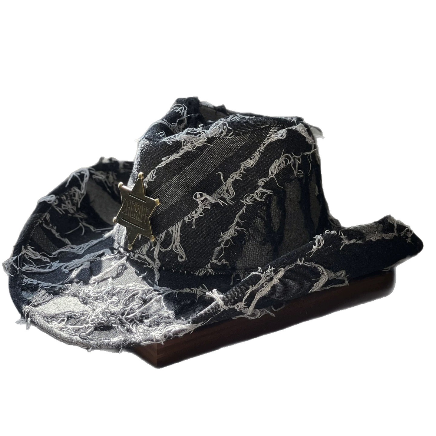 Cappello fedora vintage western donna stile cowboy autunno inverno_voghion.com