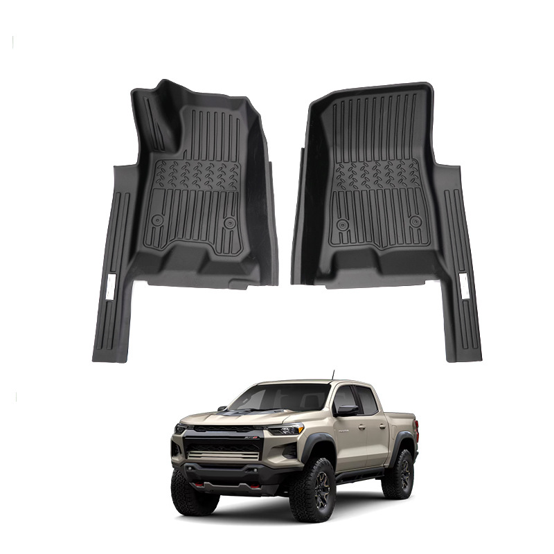 Tapetes para Camioneta Chevrolet, Tapetes de TPE Impermeables de Cobertura Total Especiales para Chevy Colorado