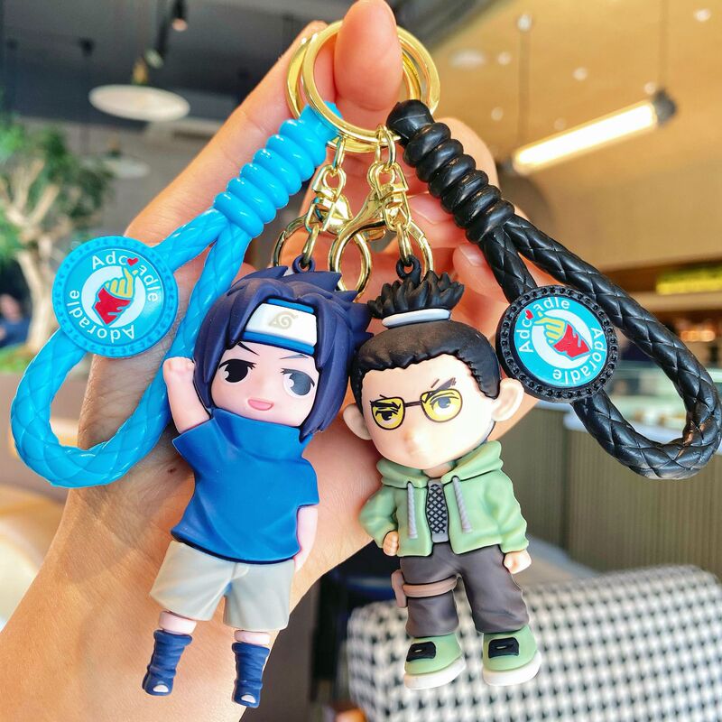 Cartoon Naruto Keychain Pendant Anime Naruto Kakashi Doll Car Bag Keychain Wholesale Cartoon Naruto Keychain Pendant Anime Naruto Kakashi Doll Car Bag Keychain Wholesale