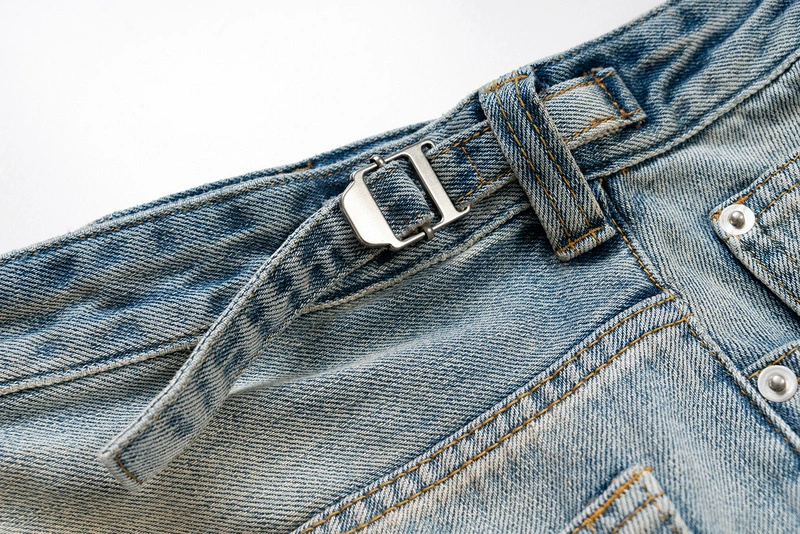 Bawei Skater old rosted denim shorts
