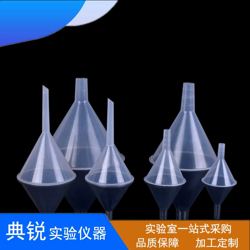 Пластиковая Воронка прозрачная полипропиленовая треугольная Воронка пластиковая конусная Воронка 60 75 90 120 180 200 мм