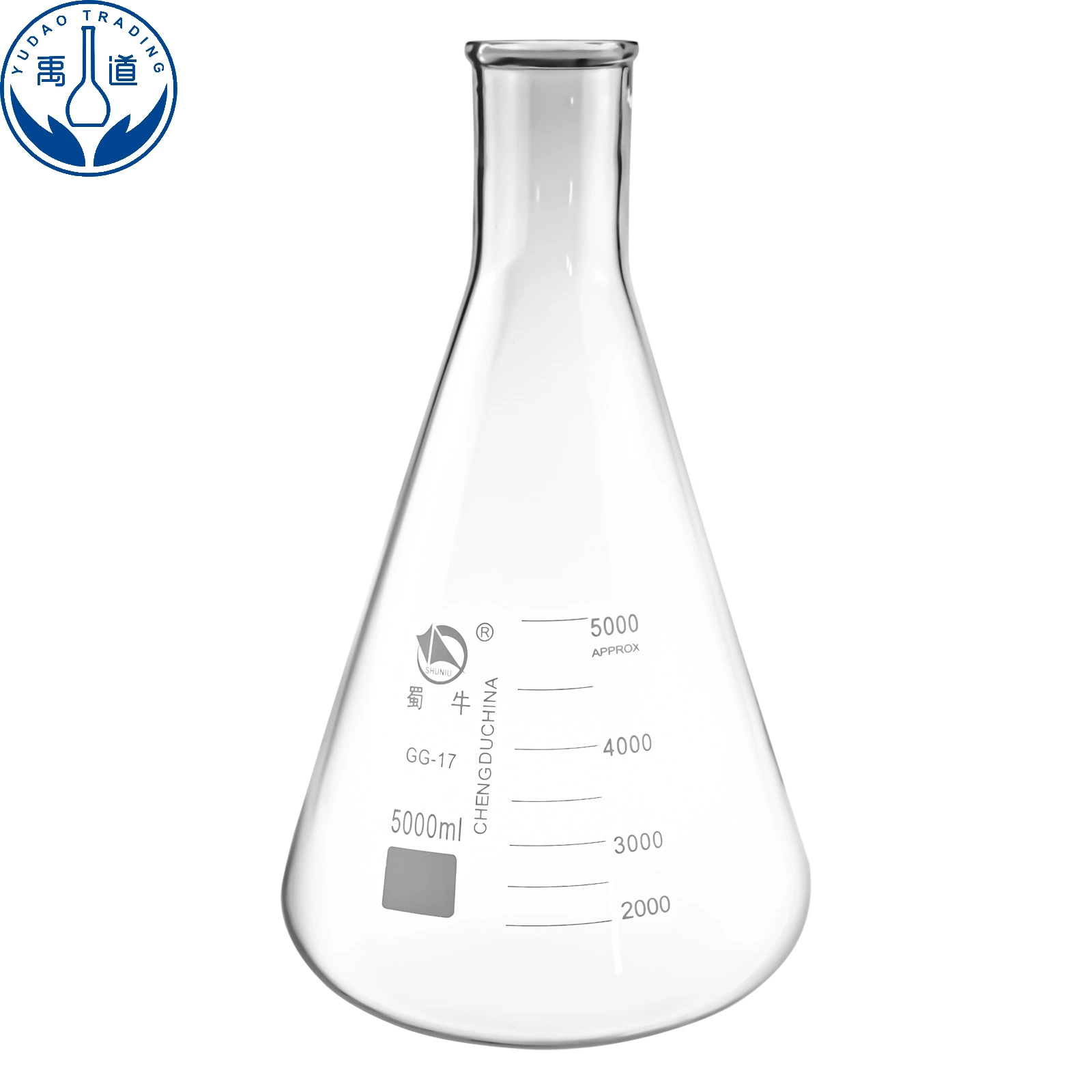 Маленькая треугольная колба Shuniu 50, 100, 150, 200, 500, 1000 ~ ~ 10000 мл, бутылка для приема гидролата с подогревом
