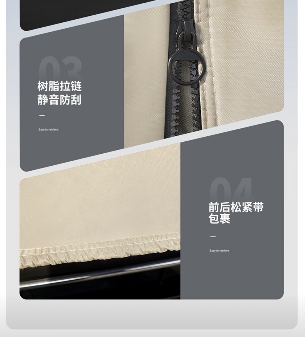 600D Car Cover, Full Cover, Sun Protection, Heat Insulation Cover, Oxford Cloth, Rainproof Outer Cover, Thickened Canvas